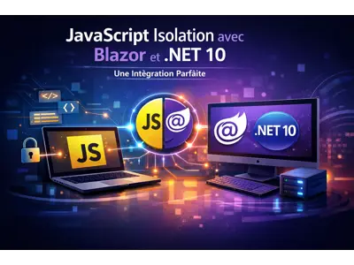 JavaScript Isolation avec Blazor et .NET 10 : Une Intégration Parfaite