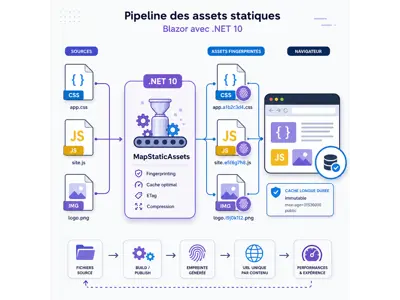 Fingerprinting et gestion des assets dans Blazor avec .NET 10